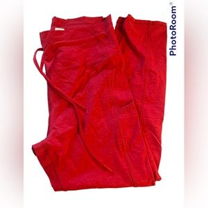 Zyia High Waisted drawstring luxe